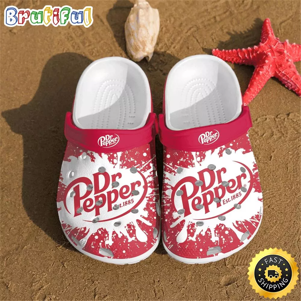 Dr Pepper Clogs Shoes Comfortable For Men Women