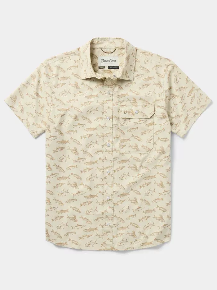 Duck Camp Men's Brrr Performance Shirt Short Sleeve