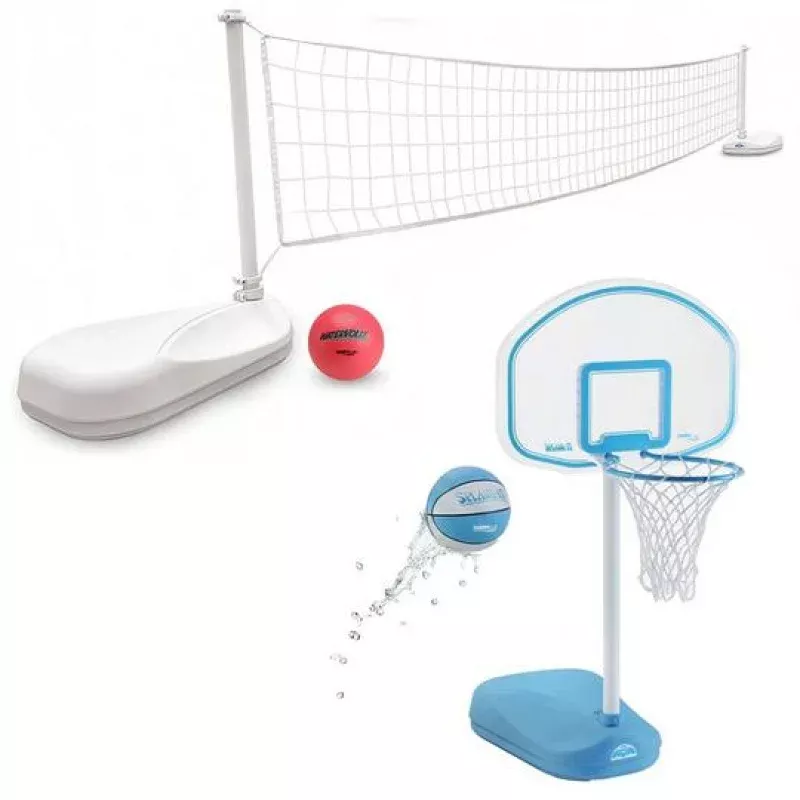 Dunn-Rite – Splash It Basketball & Volleyball Combo Set