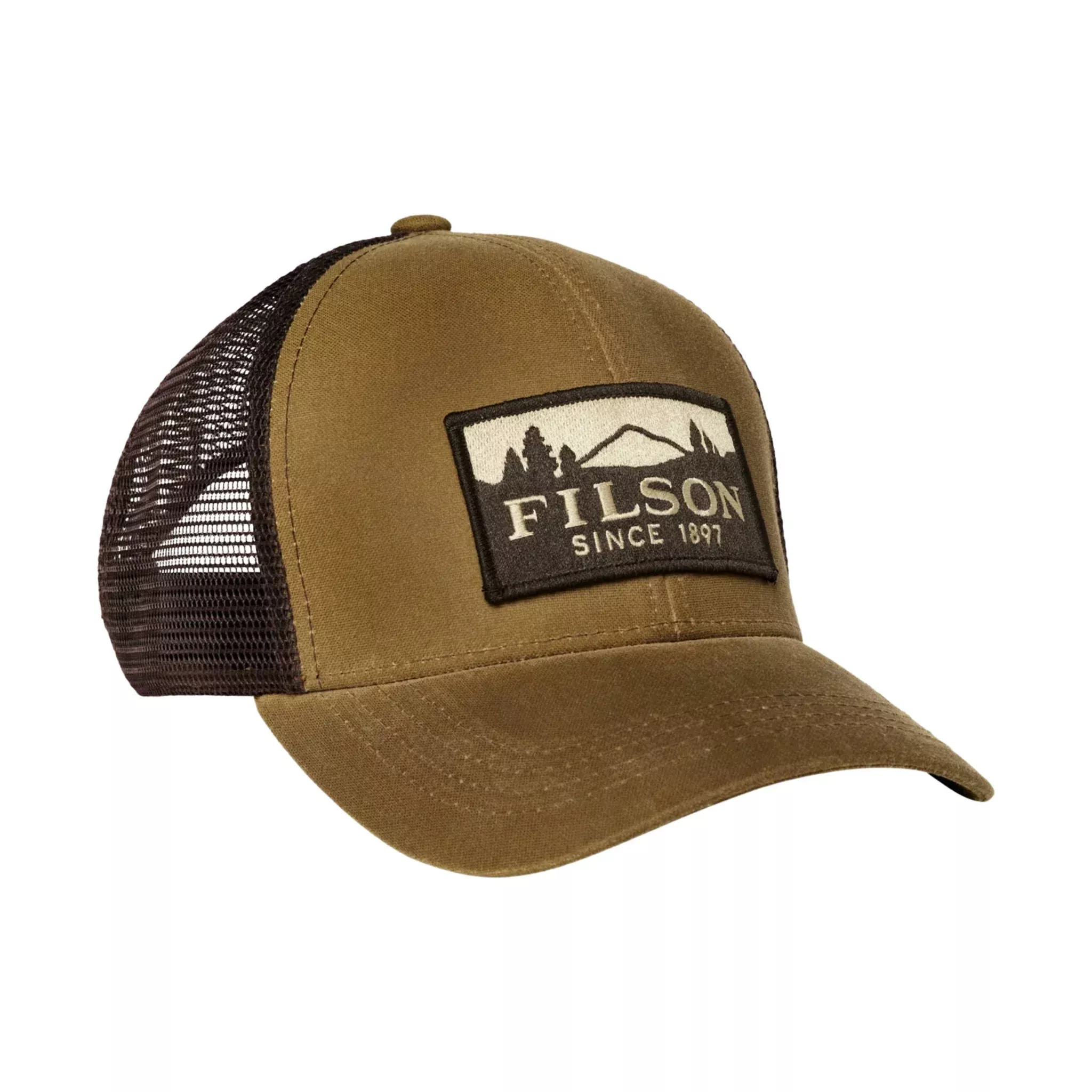 Filson Logger Mesh Cap – Dark Tan