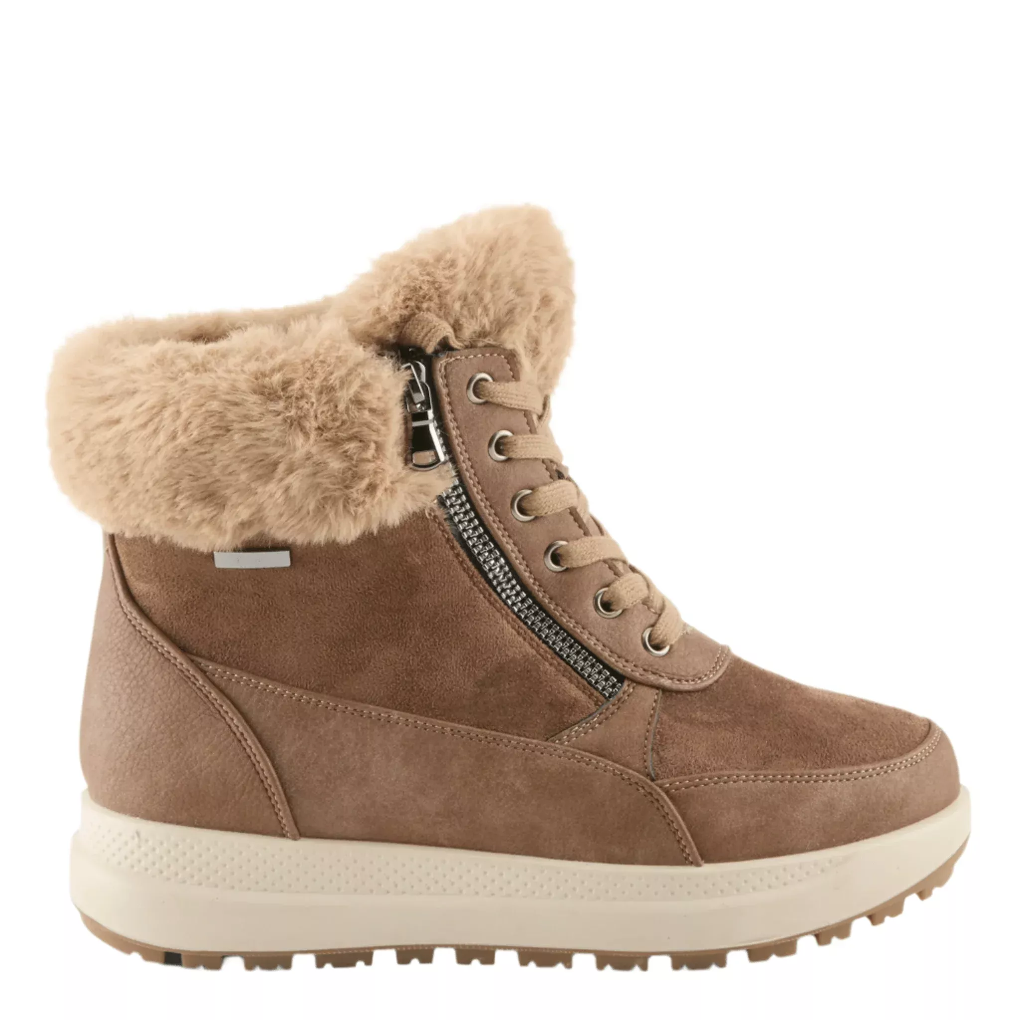 Flexus Women's Burrell Waterproof Winter Boots - Light Brown