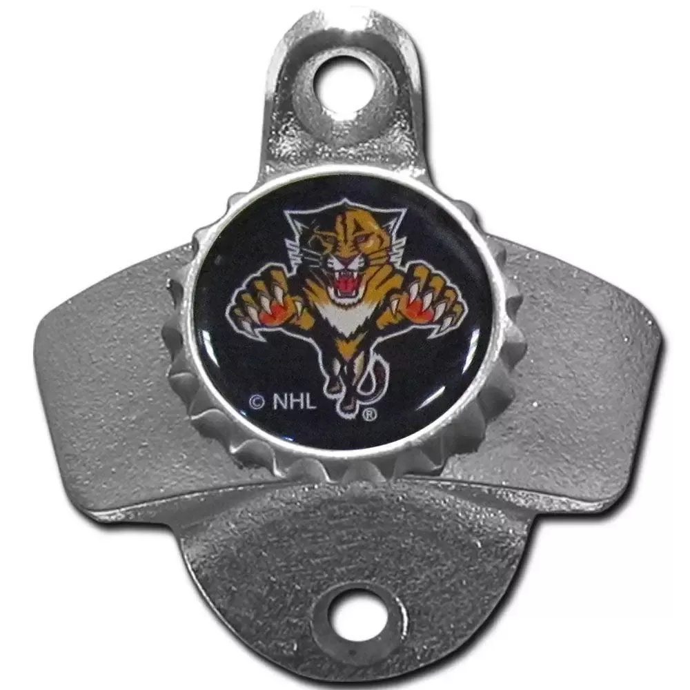 Florida Panthers Wall Mounted Bottle Opener
