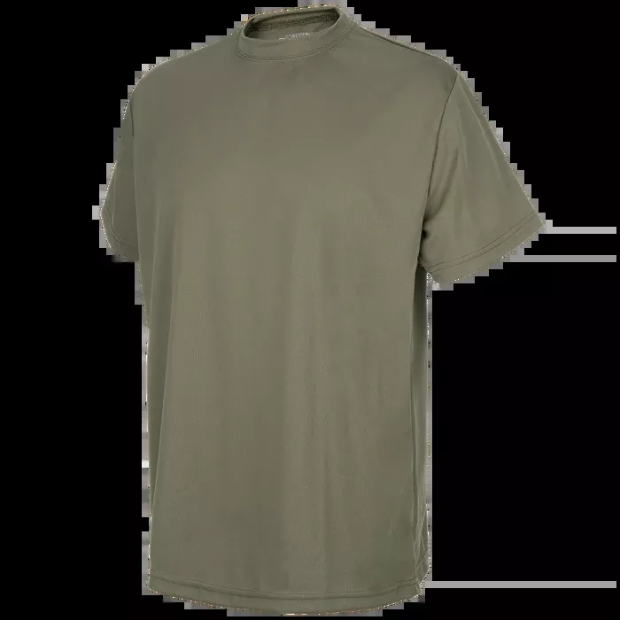 Flying Cross Loose Fit 100 Poly Regular T-Shirt - Olive