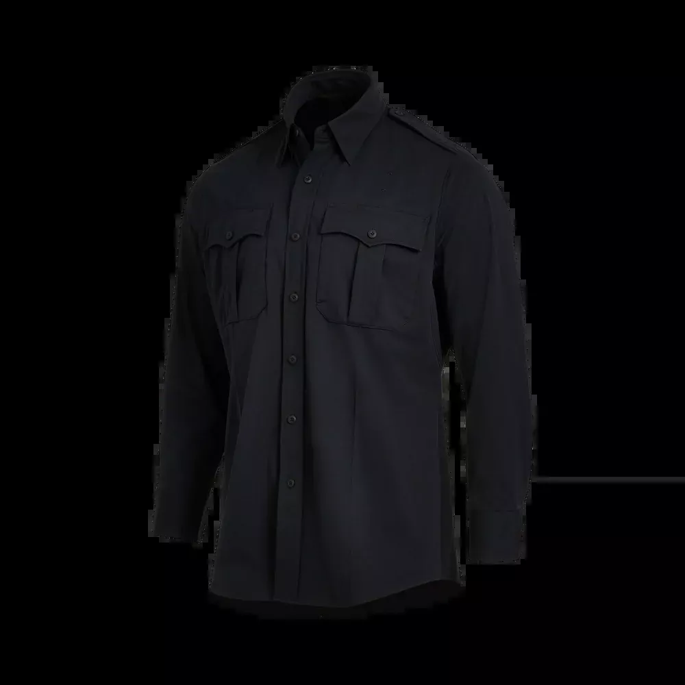 Flying Cross Power Flex Men's Class A Long Sleeve Shirt - LAPD Navy