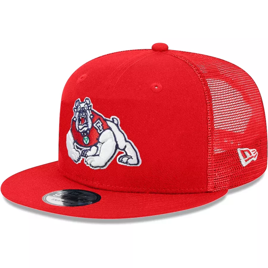 FRESNO STATE BULLDOGS EVERGREEN TRUCKER 9FIFTY SNAPBACK HAT