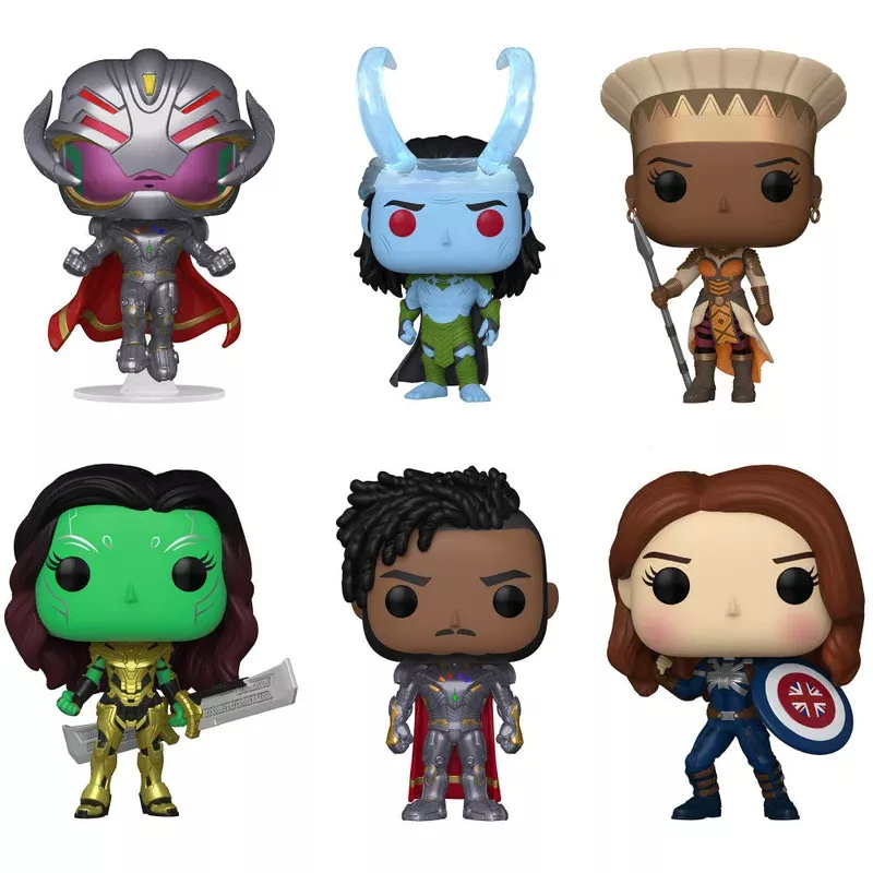 Funko POP! Marvel What If? 6-Figure Collectors Set – Vinyl Figures