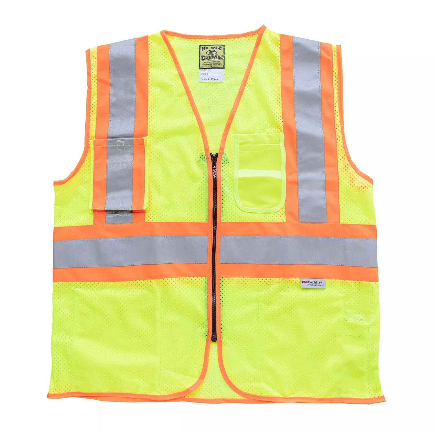 Game Sportswear The Mesh D.O.T. Vest with Pockets