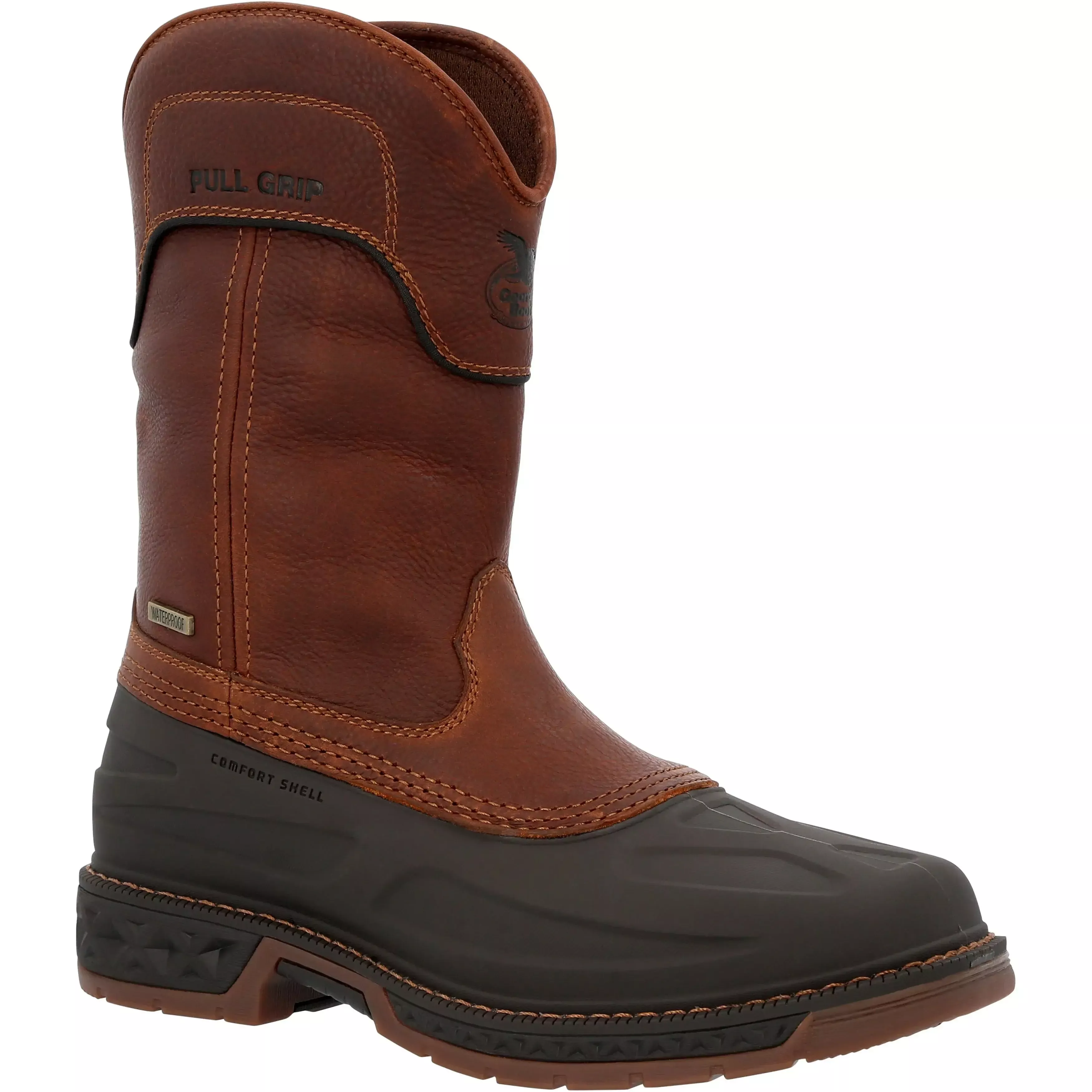 Georgia Boot Carbo-Tec LTR Steel Toe Waterproof Pull On Boot