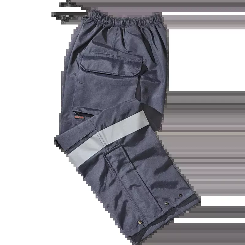 Gerber 911 Rain Pant Navy w Silver Trim and Quilt Liner