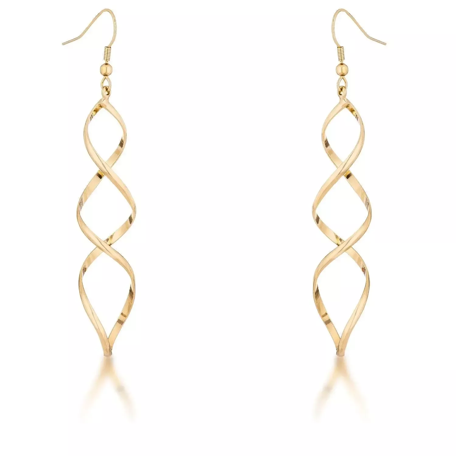 Golden Twist Earrings