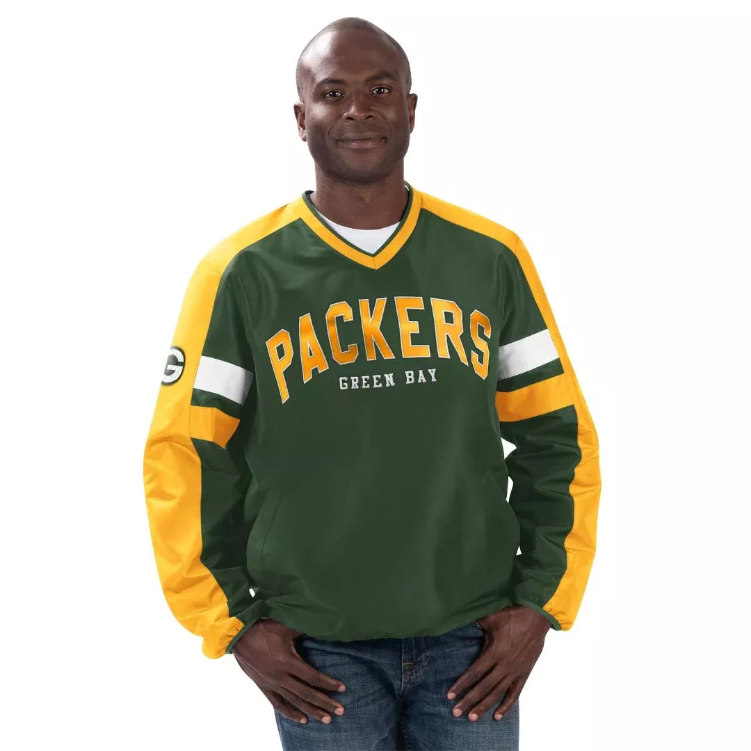 GREEN BAY PACKERS MEN’S DRAFT PICK PULLOVER JACKET