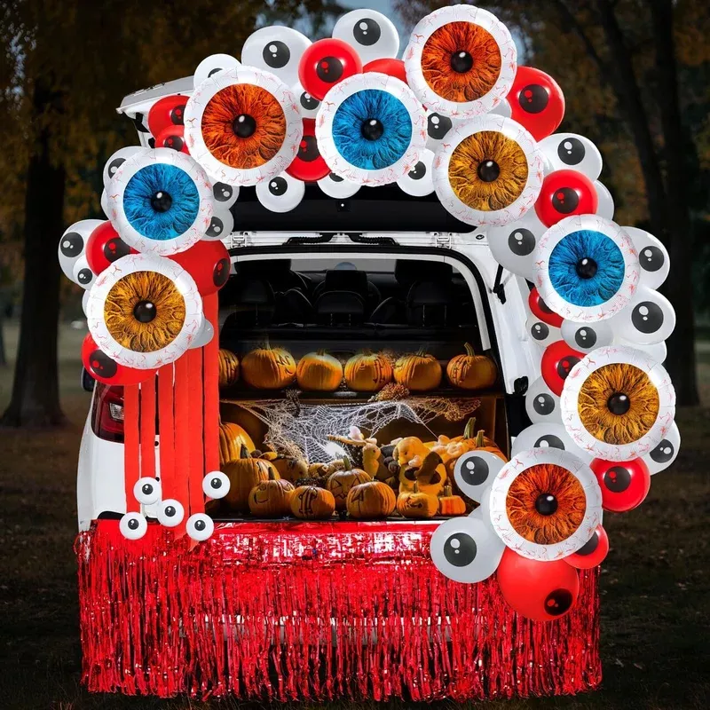 Halloween Trunk or Treat Car Decorations Kit Eyeball
