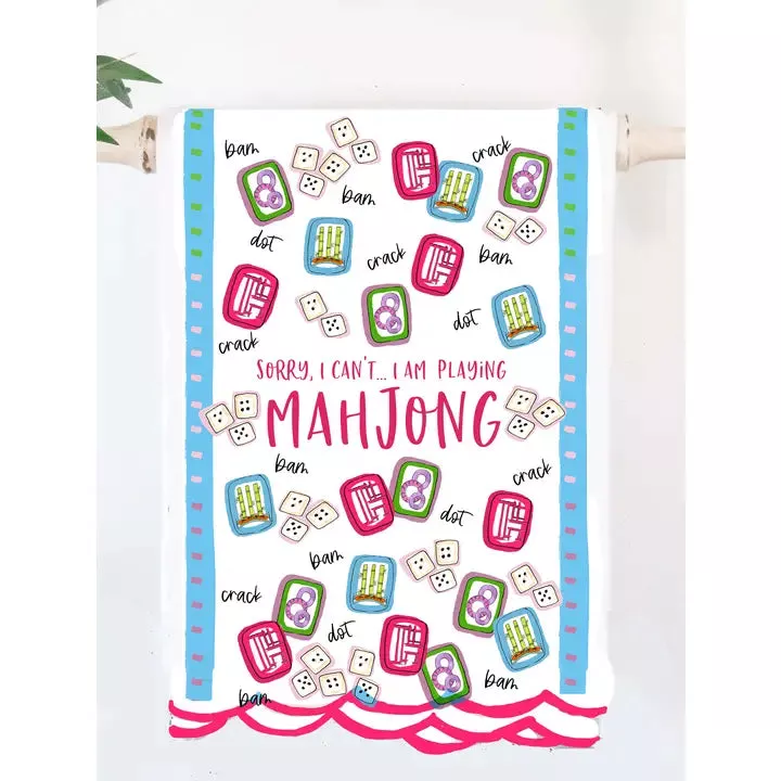 Happy By Rachel Mahjong Towel
