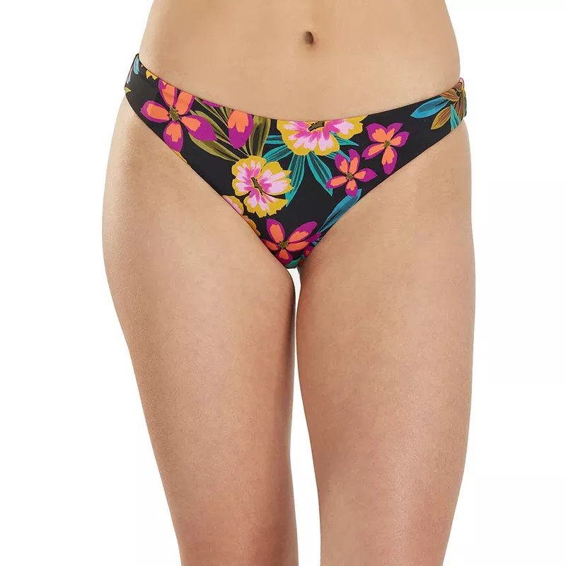Hurley Women’s Fiji Fantasy Reversible Moderate Bikini Bottom