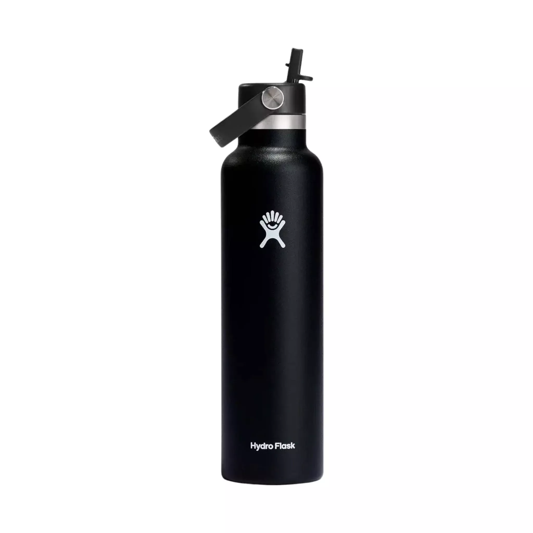 Hydro Flask 24 oz Standard With Flex Straw Cap – Black
