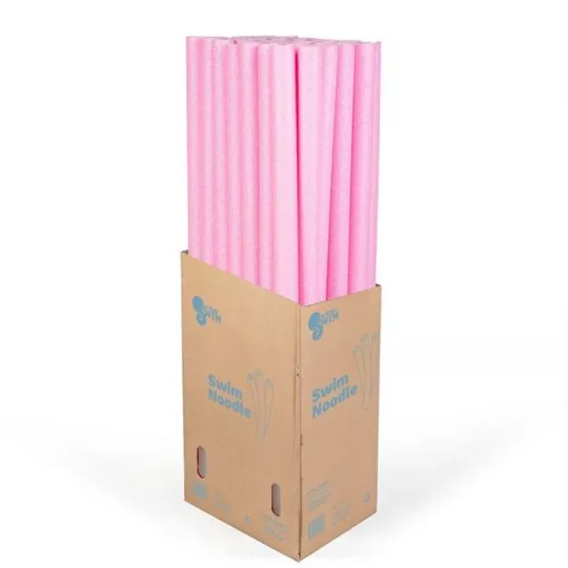 In The Swim – Foam Swim Pool Noodle – Pink 40 Pack