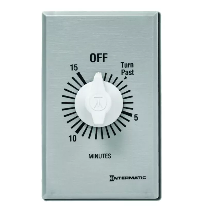 Intermatic Spring Loaded Timer 15 Minute, 125-277VAC | FF15MC