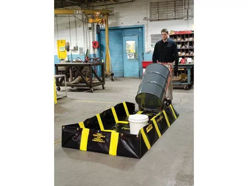 Justrite QuickBerm Containment Berm – 355 Gallons – 6 ft x 8 ft x 12 in