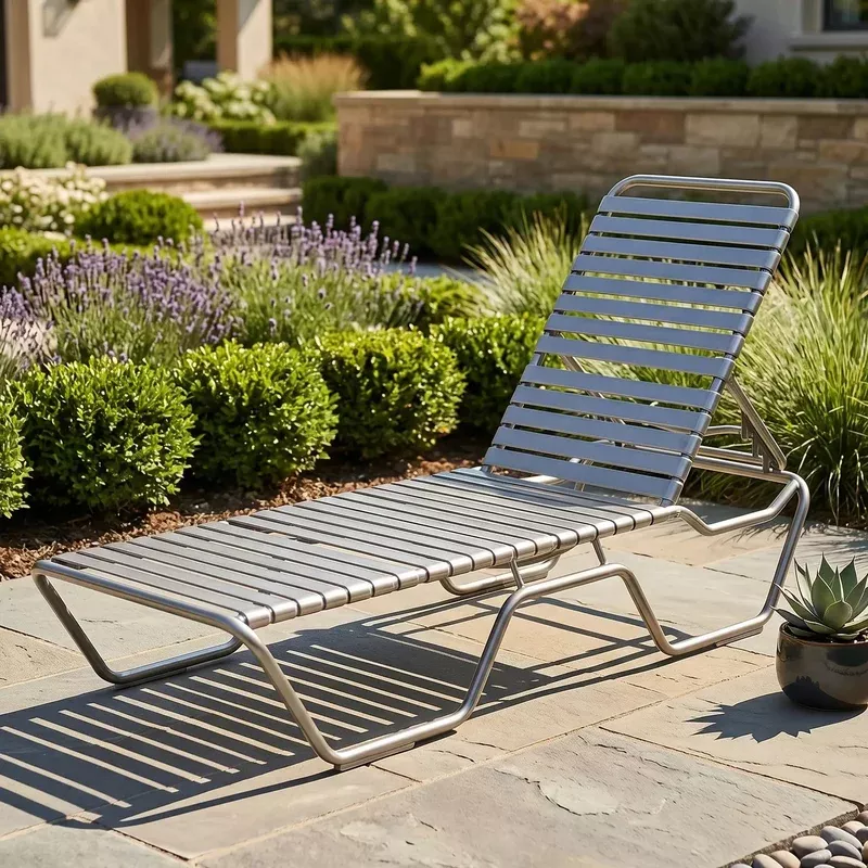Kabana Grey Strap Chaise – Contract Rated