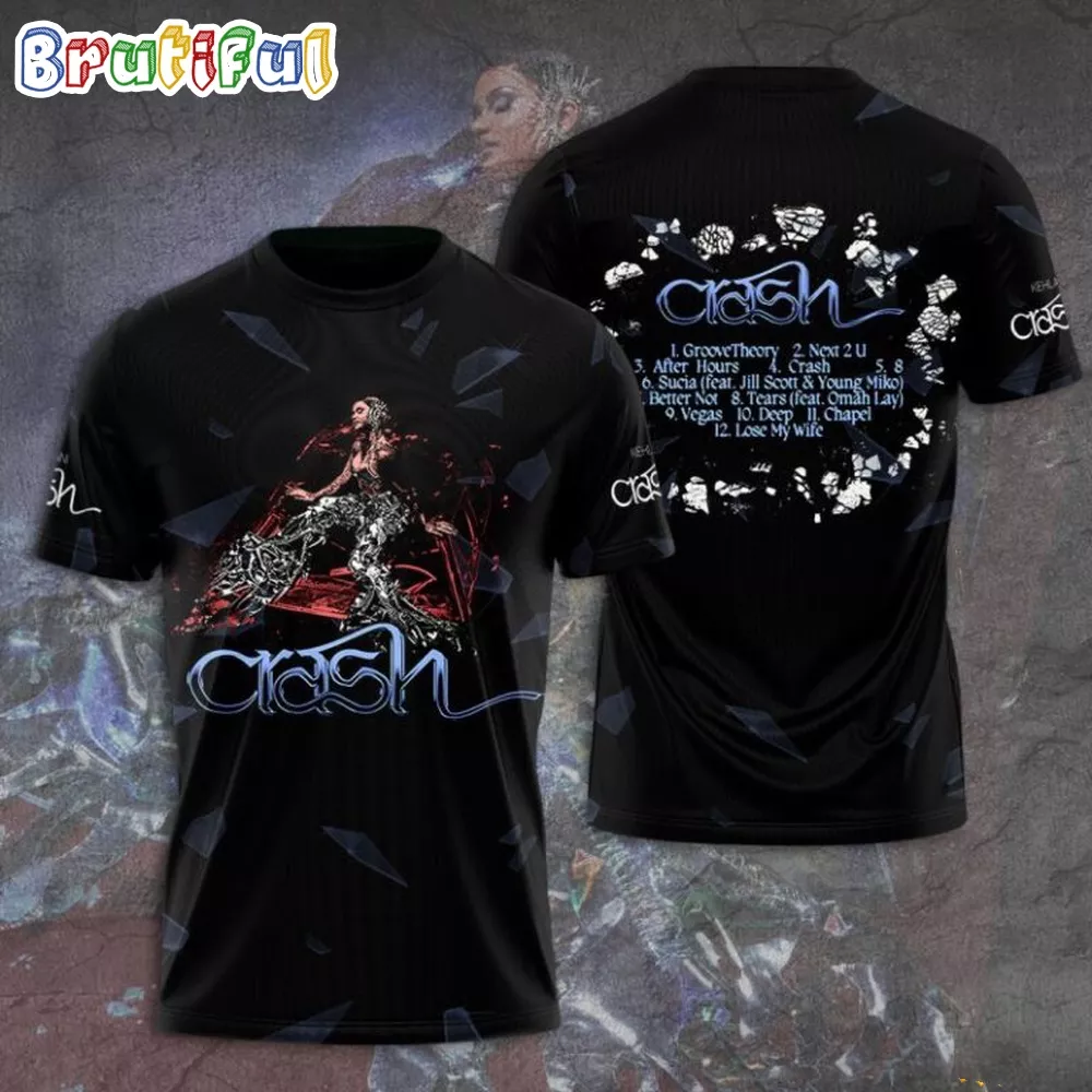 Kehlani Crash Tour Schedule 3D Shirt
