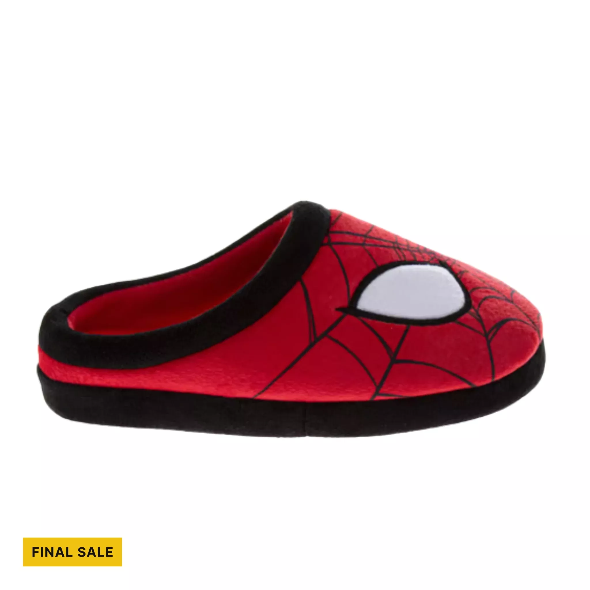 Kids’ Dual Spiderman Slippers – Red