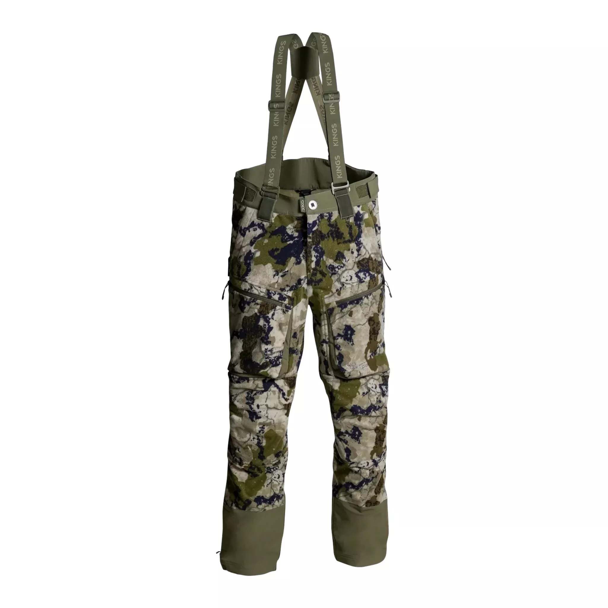 Kings Men's Wind Defender Shift Bib Pant - Camouflage