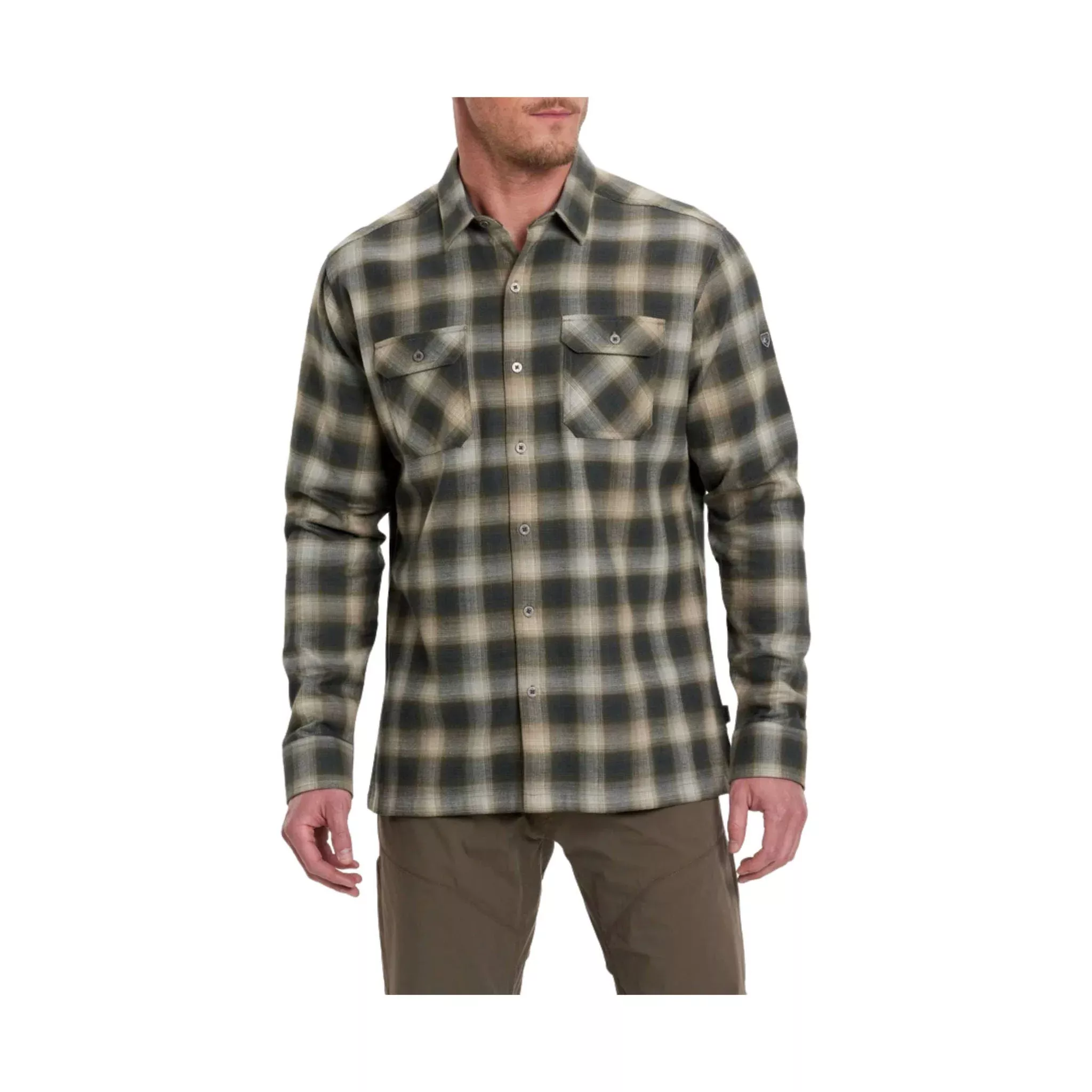 Kuhl Men’s Dillingr Flannel – Smokey Sage
