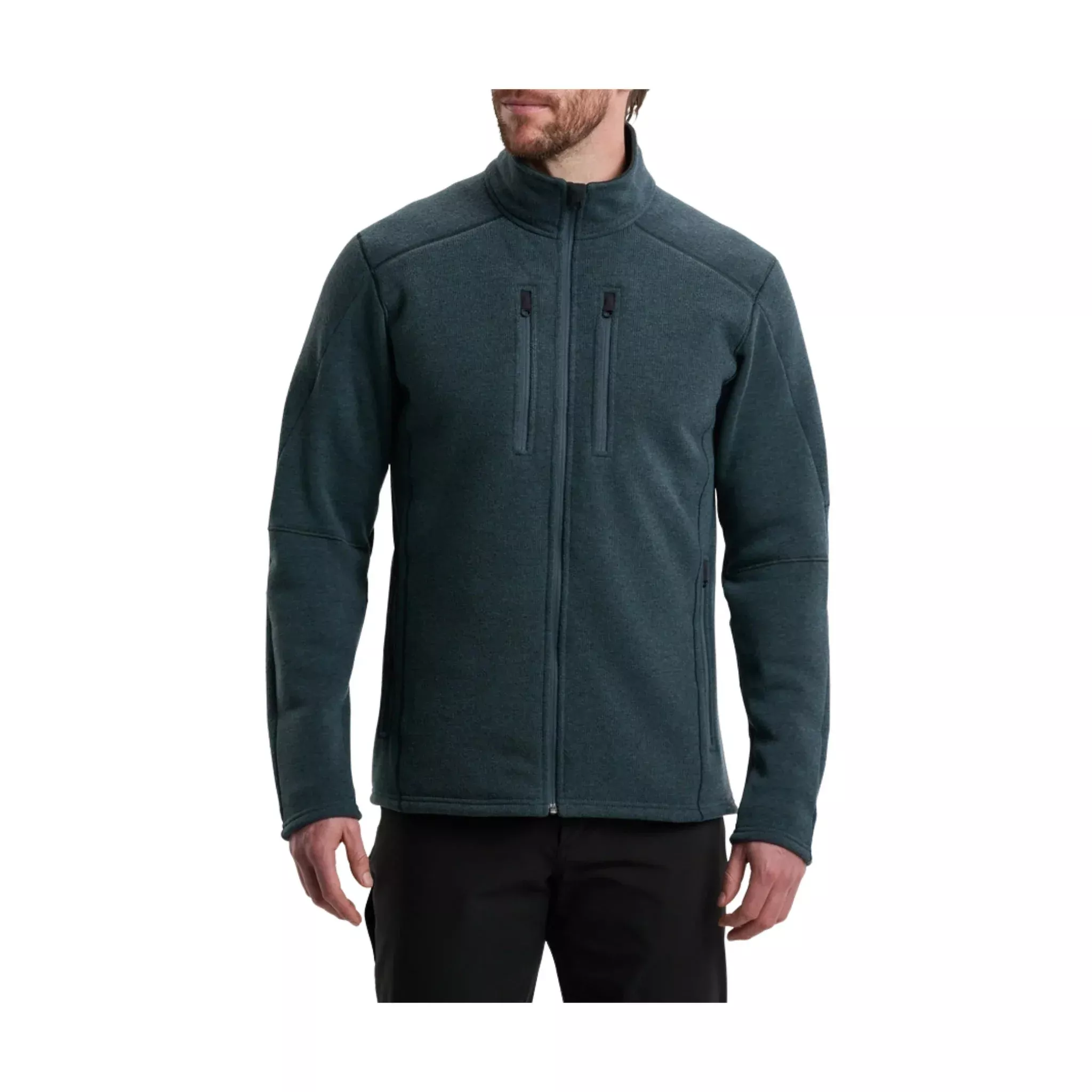 Kuhl Mens Interceptr Full Zip - Storm Blue