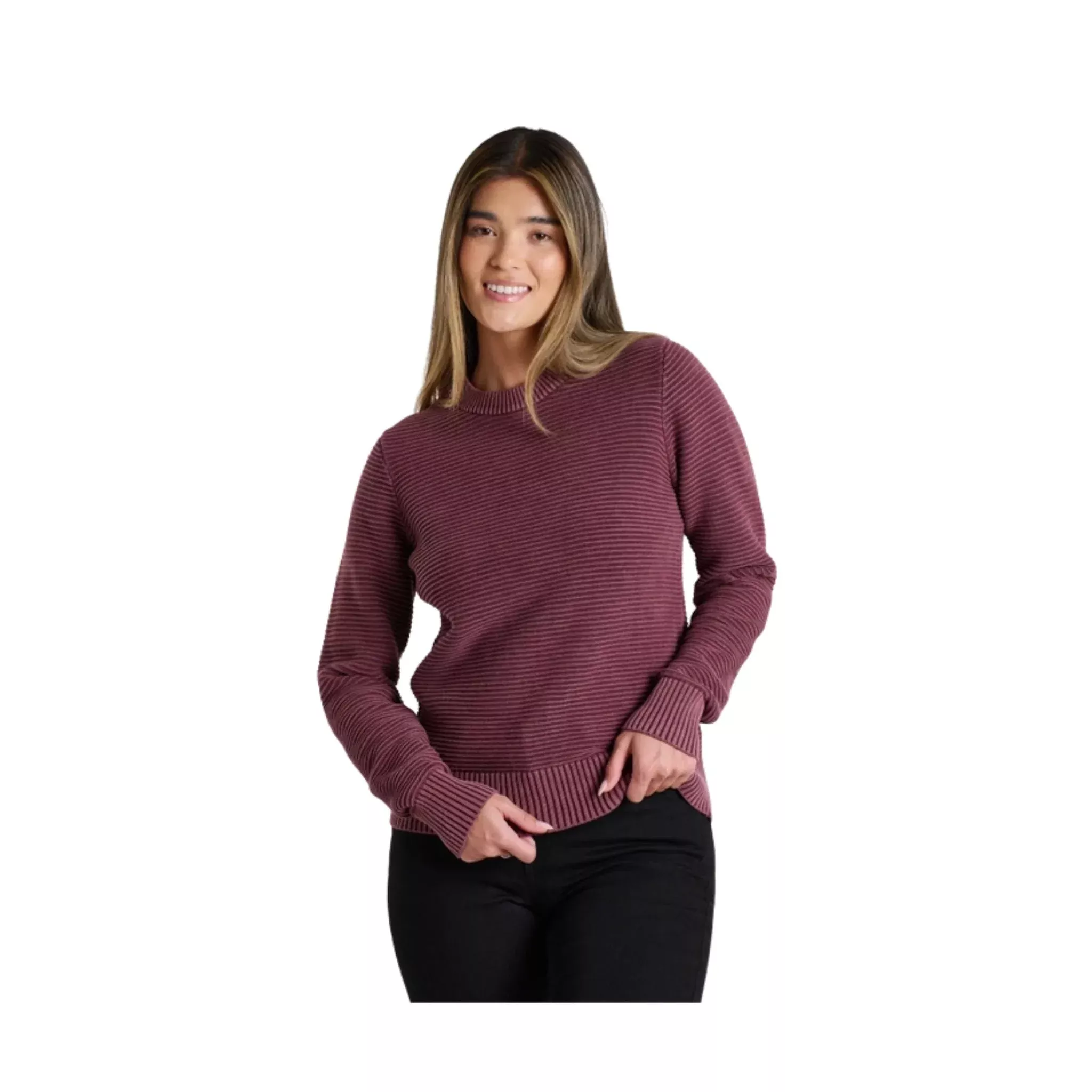 Kuhl Women’s Sofie Sweater – Winter Berry