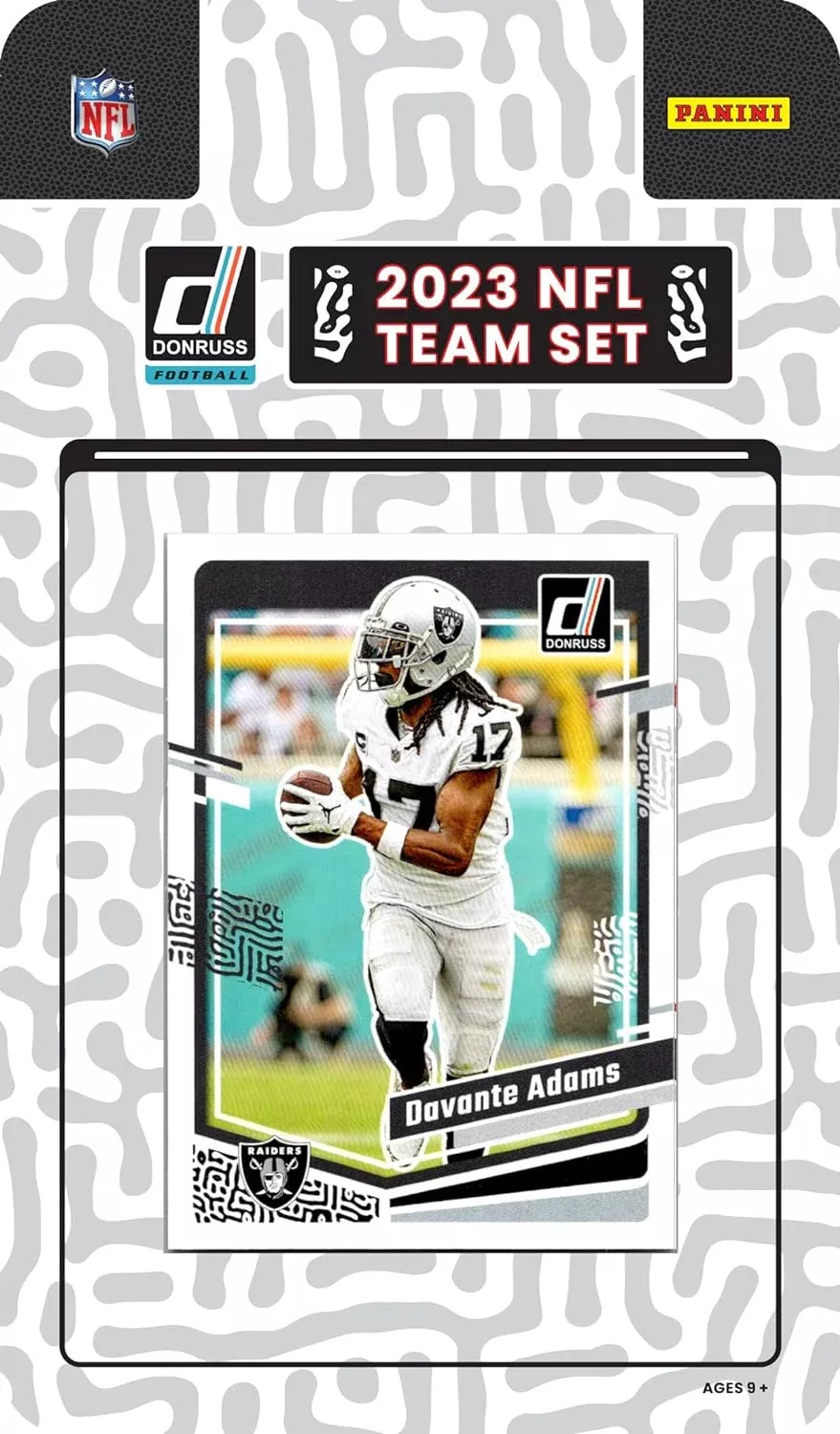 LAS VEGAS RAIDERS 2023 TEAM SET BY DONRUSS