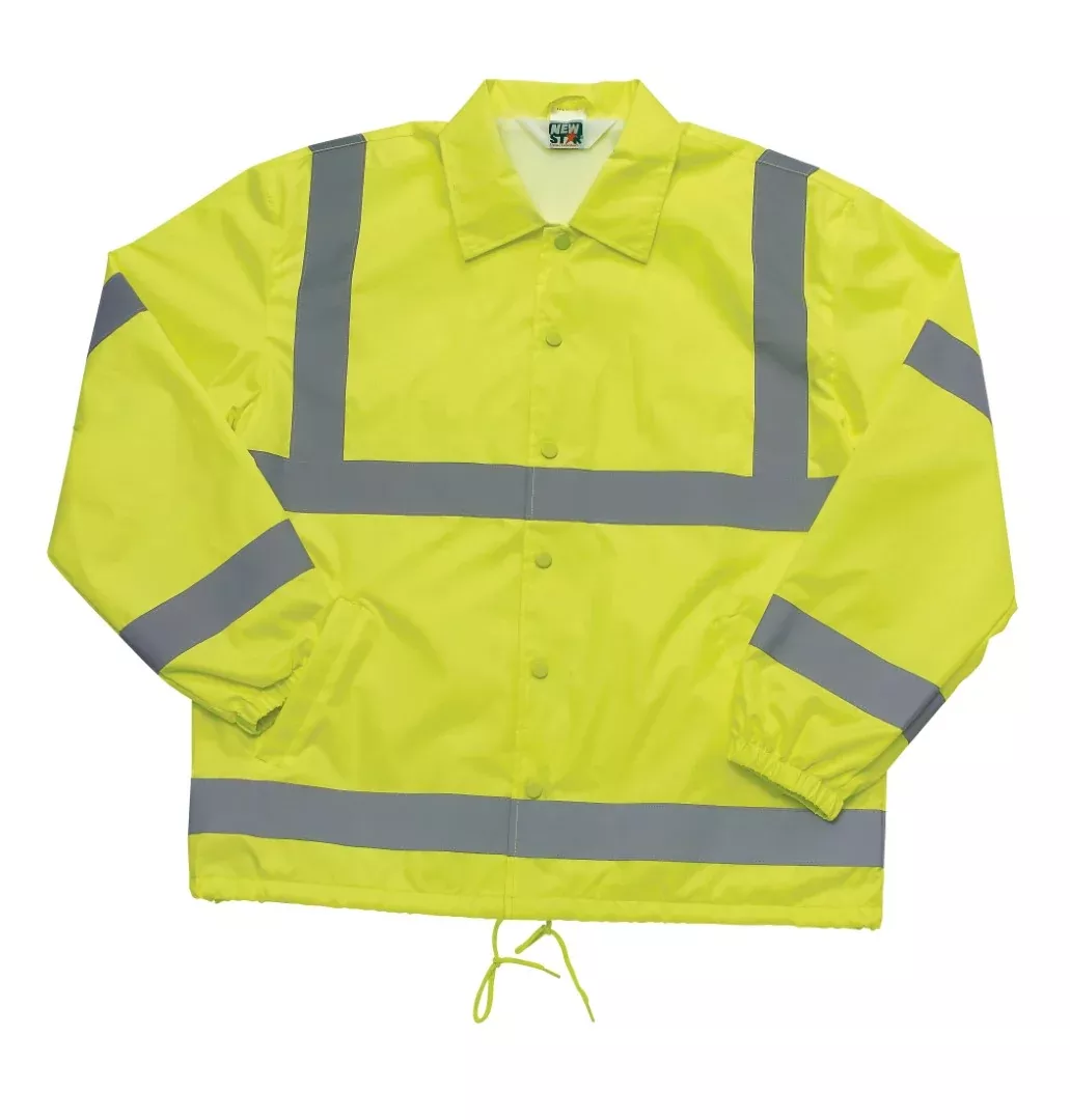 Liberty Uniform Lined Windbreaker, ANSI 3 Fluorescent Yellow