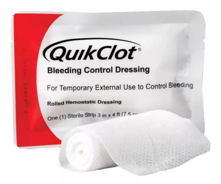 Lightning X QuikClot 3″ x 48″ Gauze