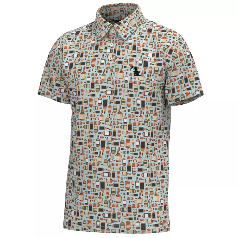 Local Boy Men's Dirty Myrtle Polo - Blue Bourbon