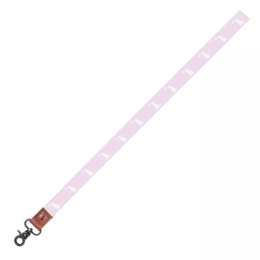 Local Girl Long Lanyard – Pink Dog & Moon