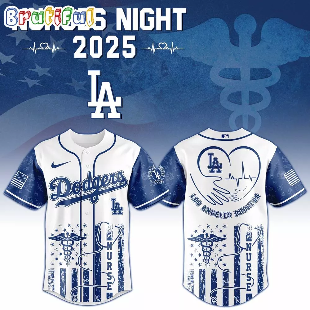 Los Angeles Dodgers x Nurses Night Exclusive Design Jersey