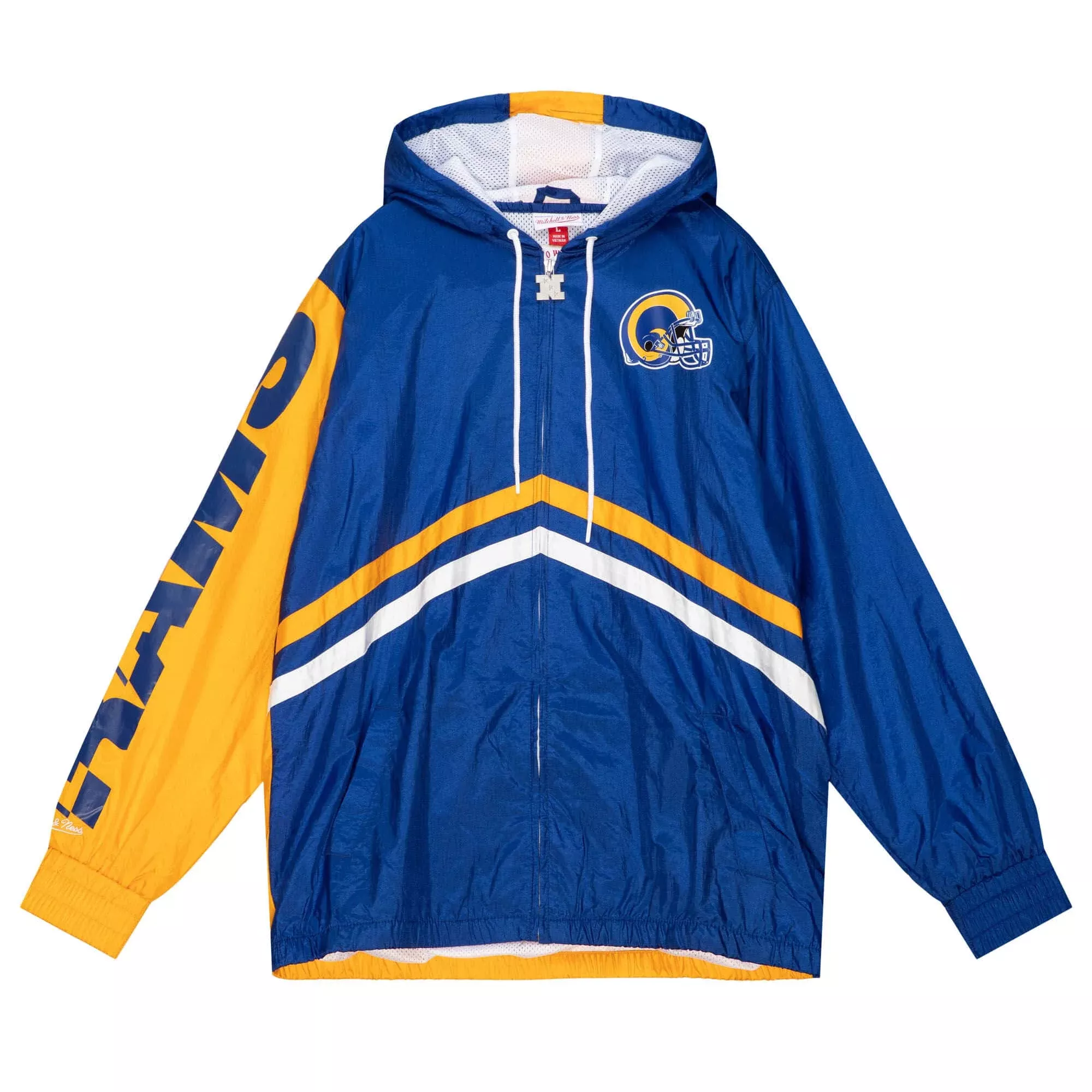 LOS ANGELES RAMS MEN’S MITCHELL & NESS UNDENIABLE WINDBREAKER