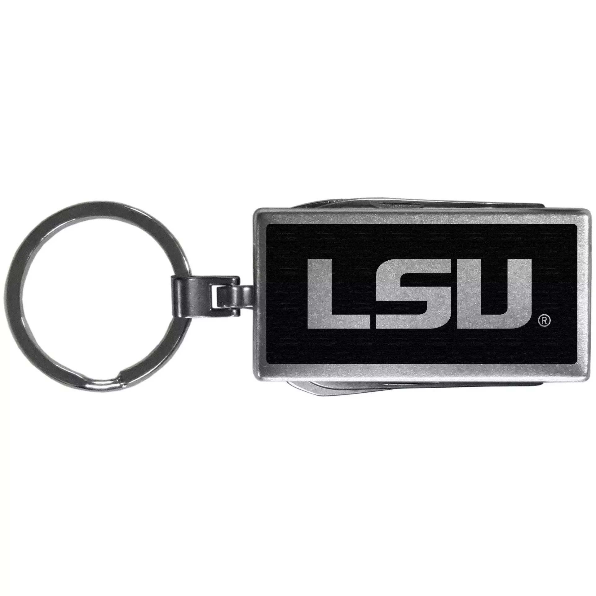 LSU Tigers Multi-tool Key Chain, Black