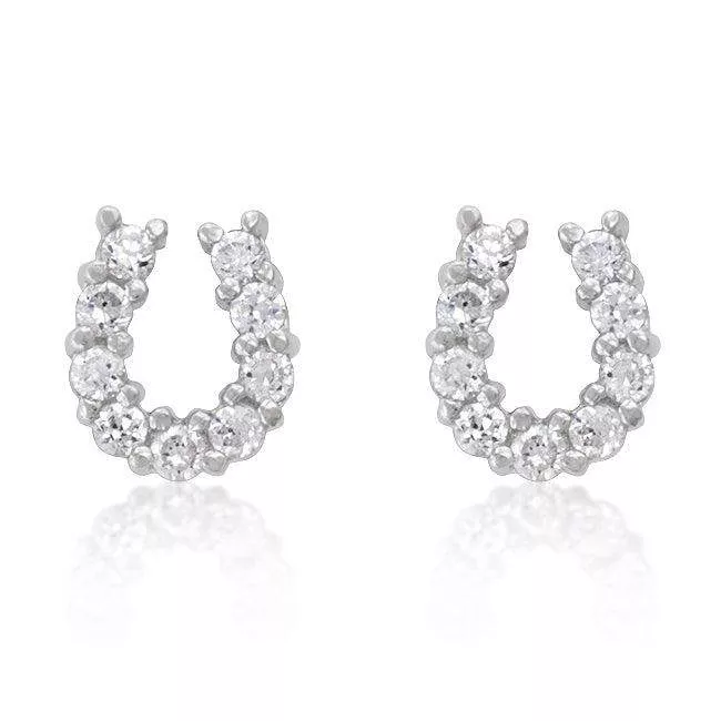 Lucky Horseshoe Earrings