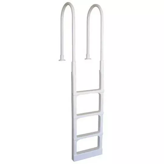 Main Access – Pro Series Pool Deck Ladder, White
