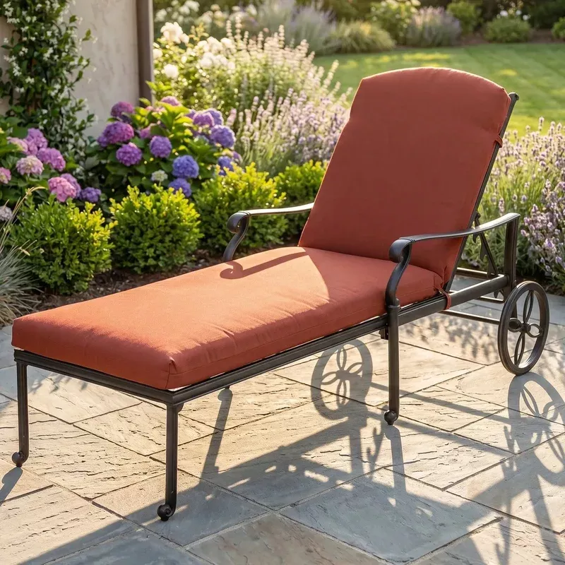 Mayfair Chaise Lounge W/ Cushion