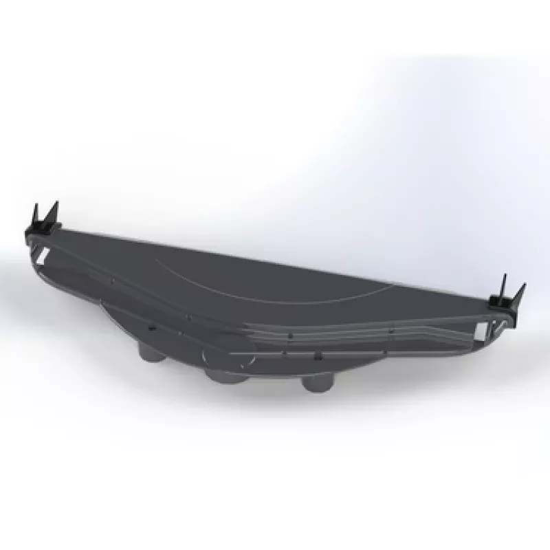 Maytronics Side Panel With Fins For DX3, Gray, 9982322