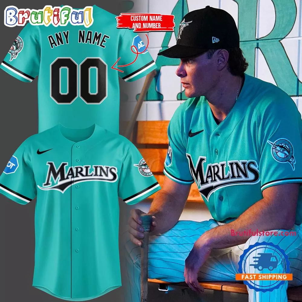 Miami Marlins 2026 New Custom Baseball Jersey