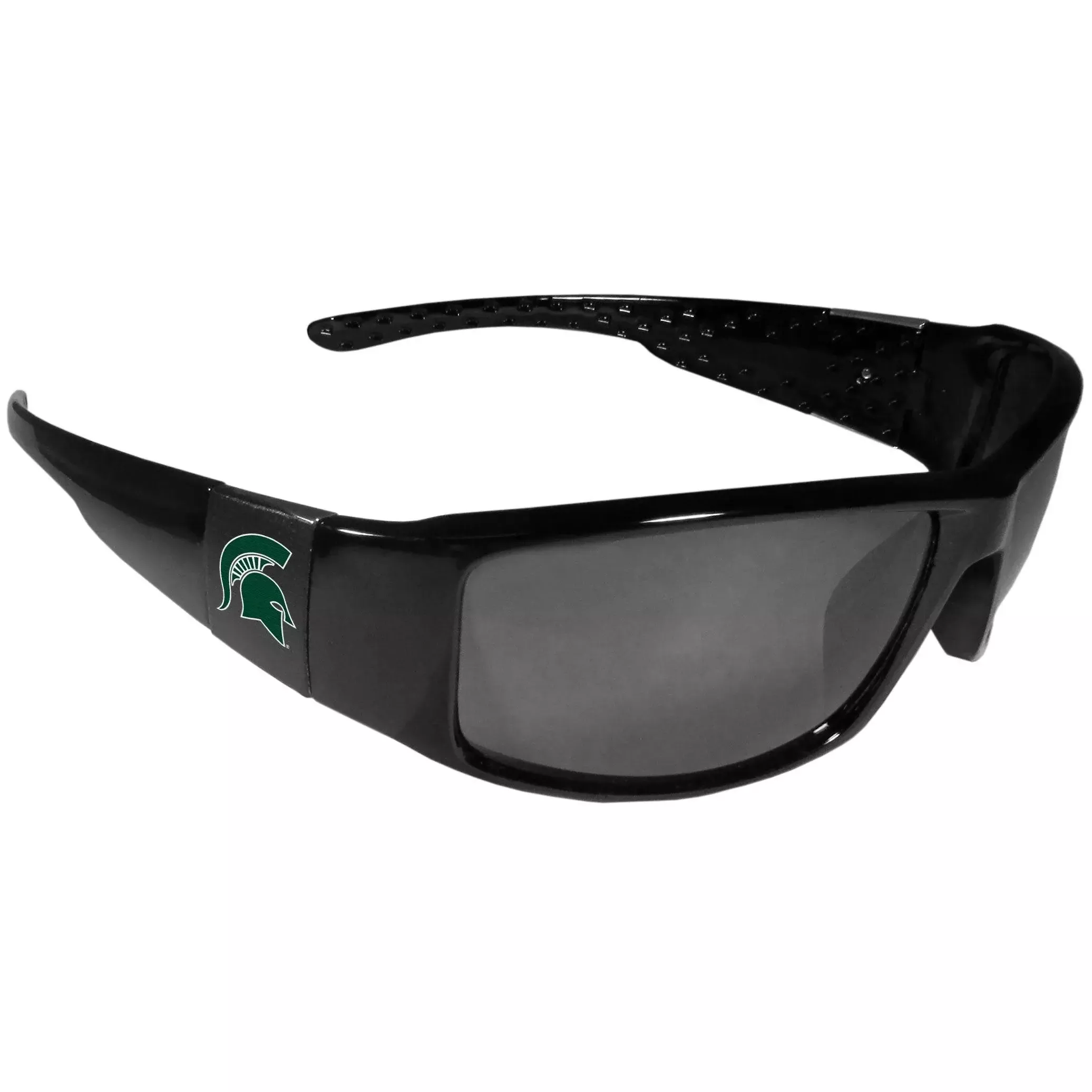 Michigan St. Spartans Black Wrap Sunglasses