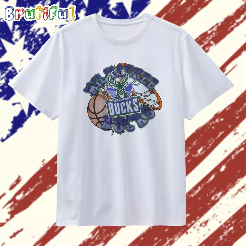 Milwaukee Bucks basketball graphic T Shirt