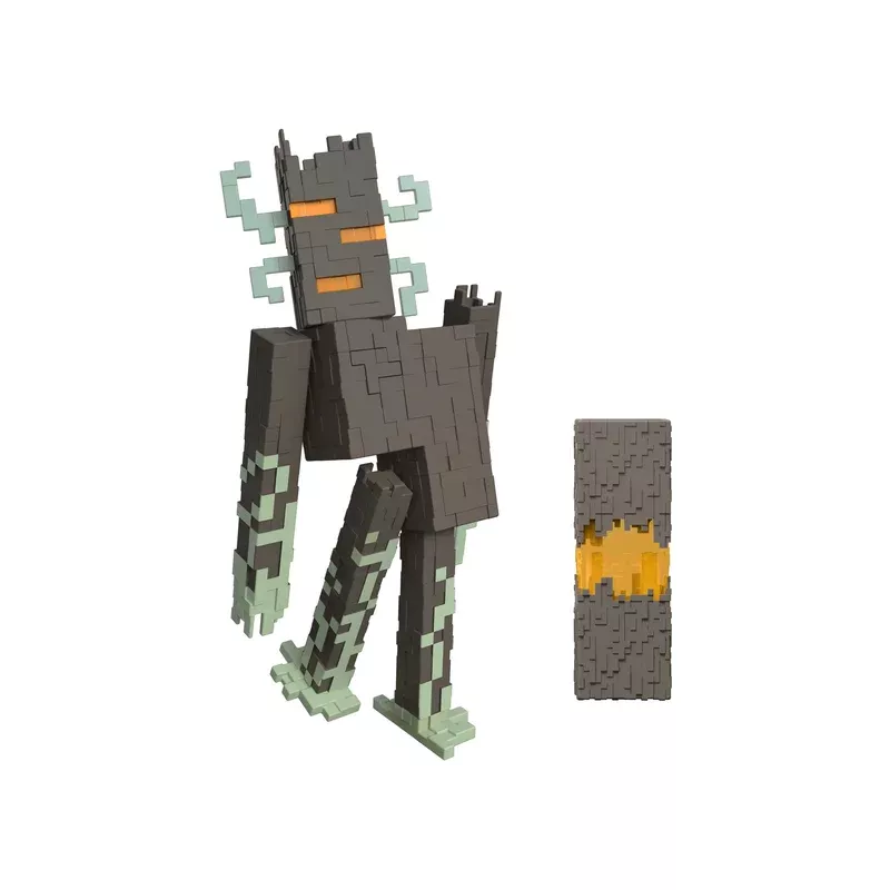 Minecraft The Creaking 8-Inch Action Figure With Interactive Lights Sounds & Accessory