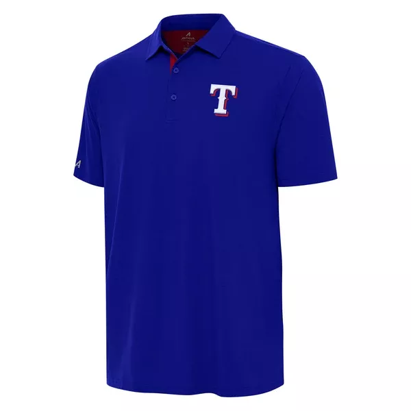 MLB Texas Rangers Antigua Era Polo - Blue/red
