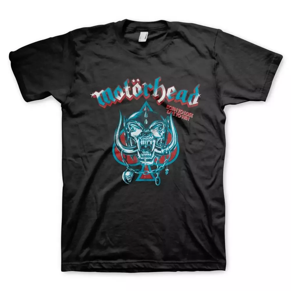 Motorhead Live To Win Mens T-Shirt
