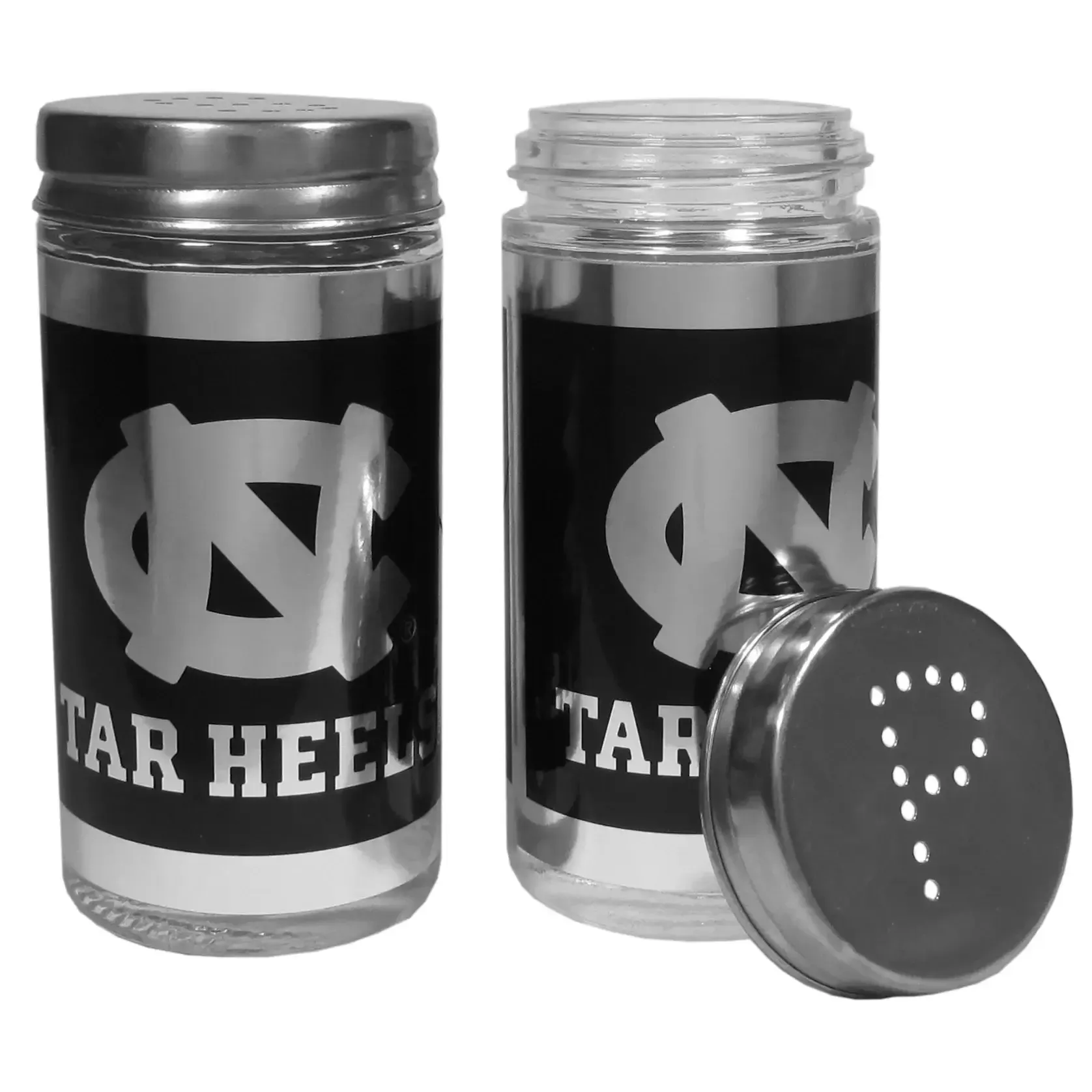 N. Carolina Tar Heels Black Salt & Pepper Shaker