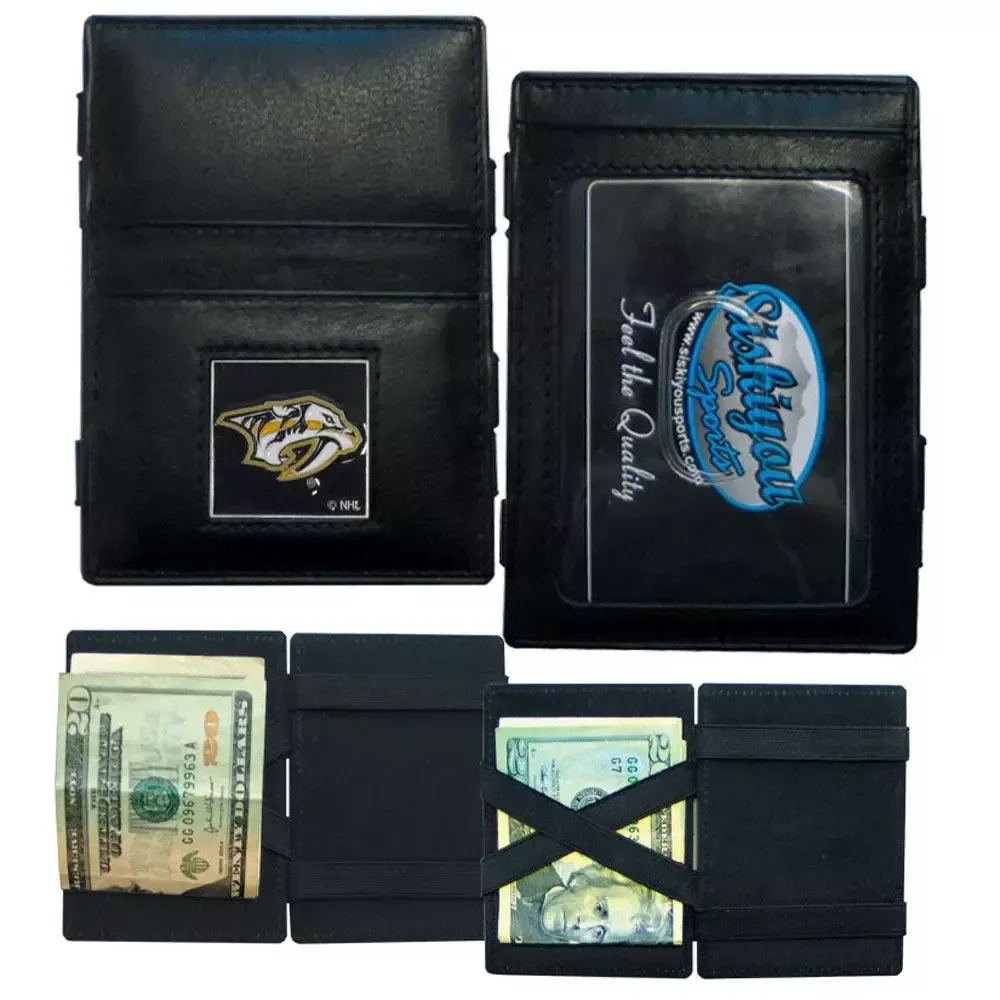 Nashville Predators Leather Jacob's Ladder Wallet