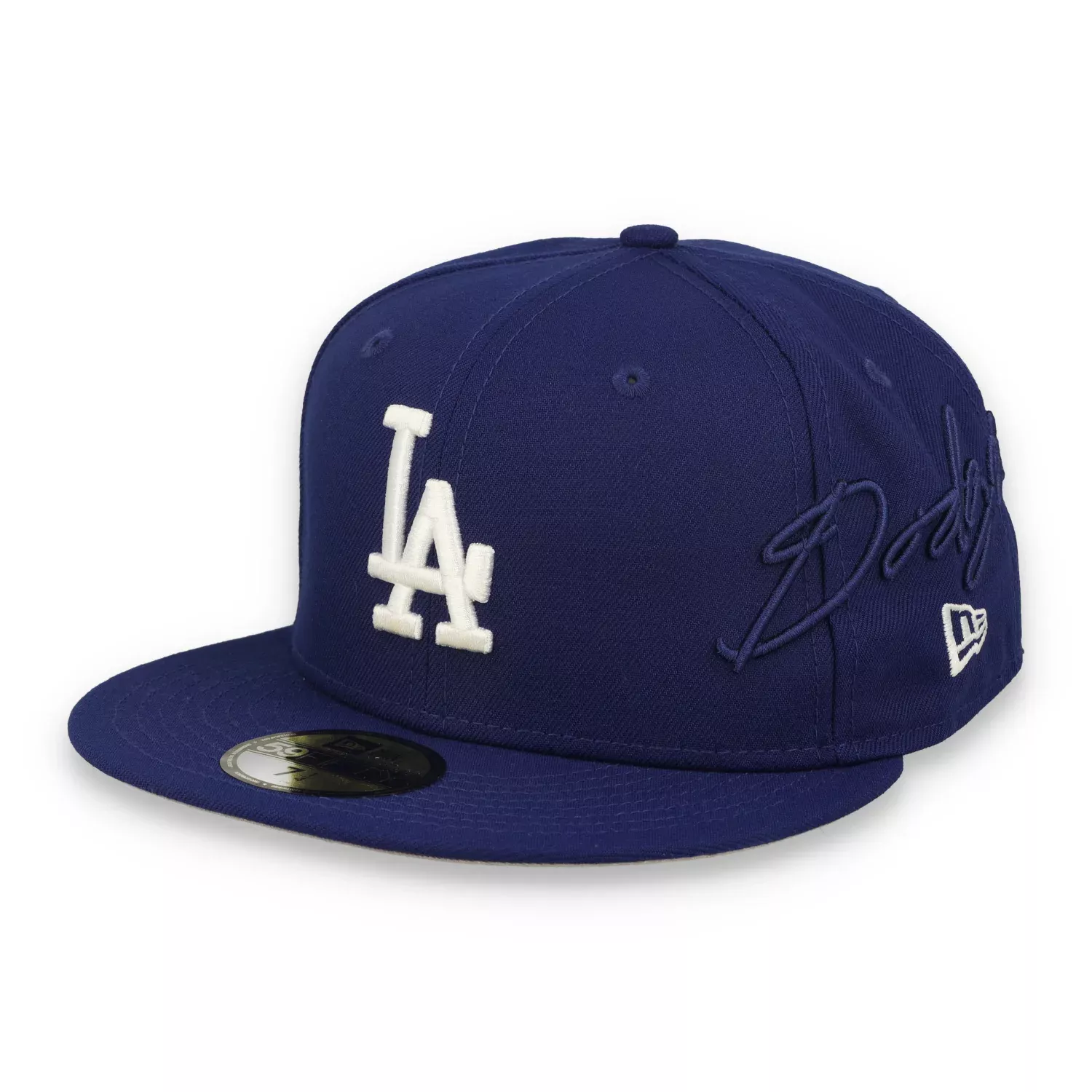 New Era Los Angeles Dodgers Side Script 59FIFTY Fitted Hat - OTC